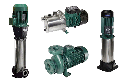 Pompes de surface centrifuges et multicellulaires